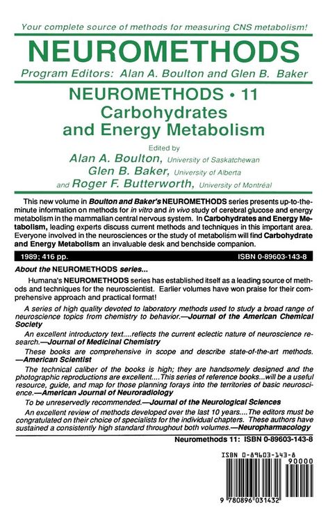 Produktbild: Carbohydrates and Energy Metabolism