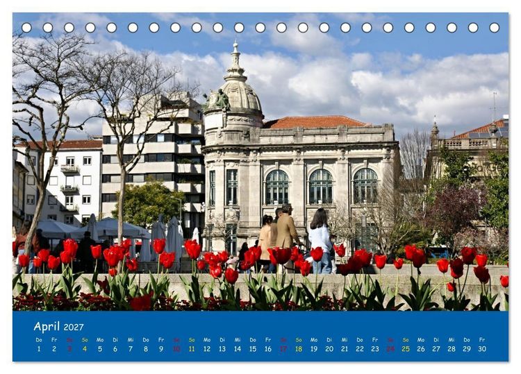 Produktbild: Der Norden von Portugal (Tischkalender 2027 DIN A5 quer), CALVENDO Monatskalender