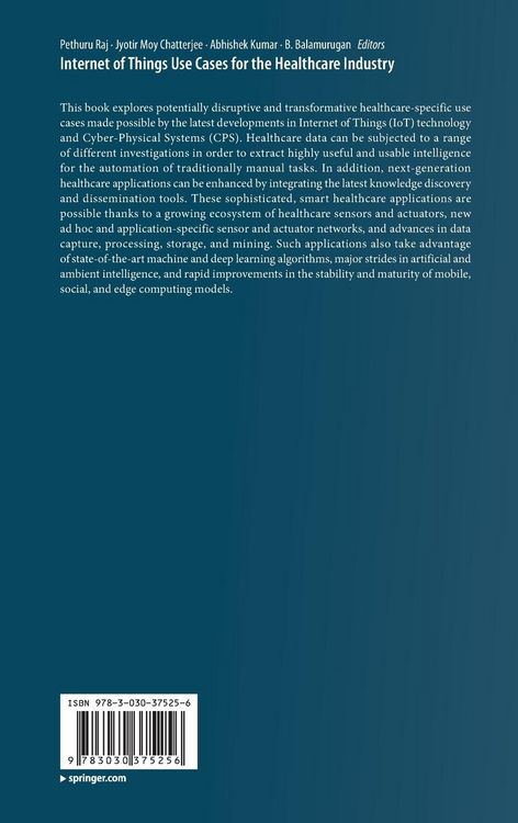 Produktbild: Internet of Things Use Cases for the Healthcare Industry