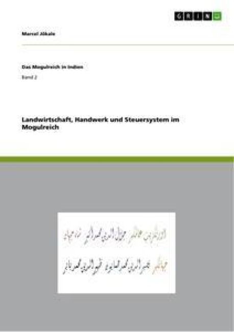 Produktbild: Landwirtschaft, Handwerk und Steuersystem im Mogulreich