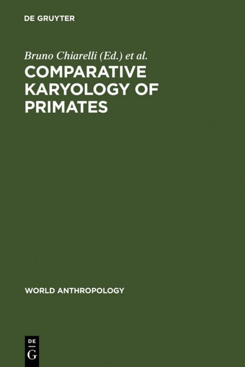 Produktbild: Comparative Karyology of Primates