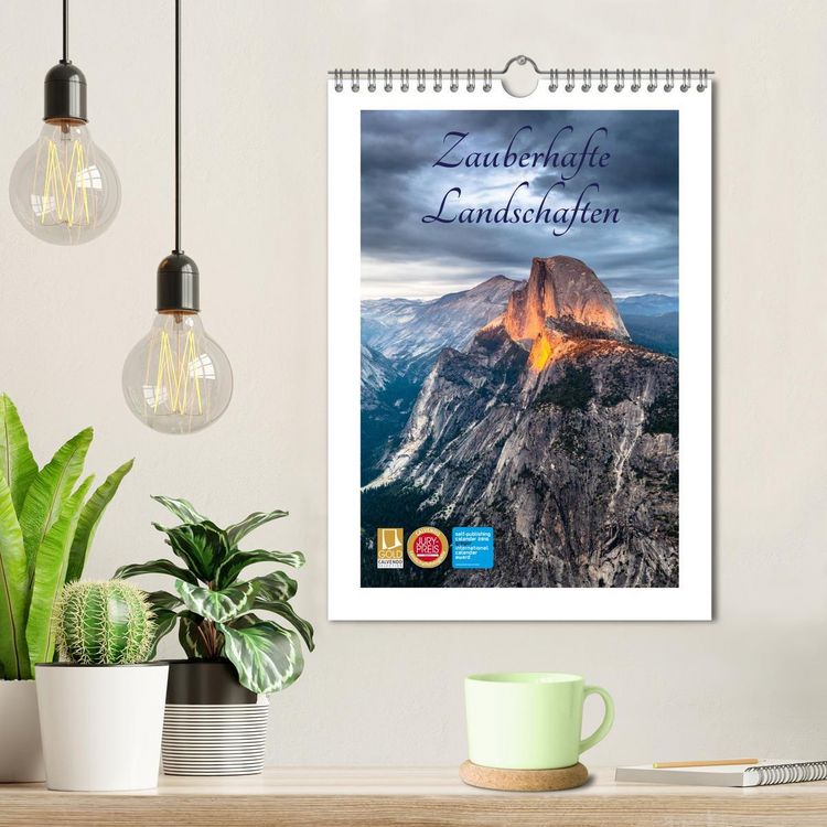 Produktbild: Zauberhafte Landschaften (Wandkalender 2026 DIN A4 hoch), CALVENDO Monatskalender