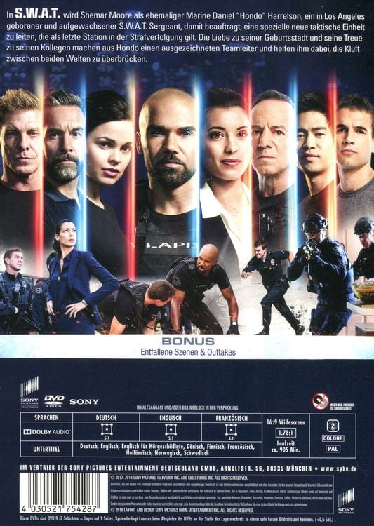Produktbild: S.W.A.T. - Die komplette erste Season [6 DVDs]