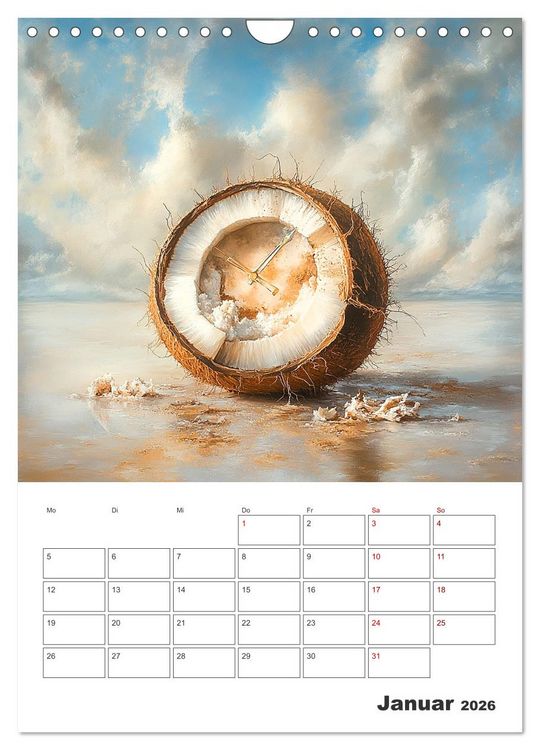 Produktbild: Gesunde Zeiten (Wandkalender 2026 DIN A4 hoch), CALVENDO Monatskalender
