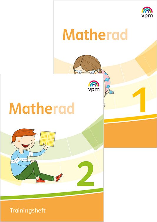 Produktbild: Matherad 1/2. Trainingsheft (Paket) Klasse 1/2