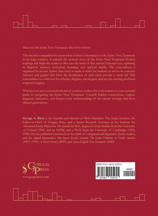 Produktbild: Key Word in Context Concordance to the Syriac New Testament