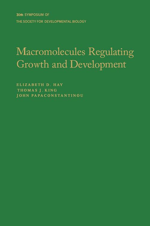 Produktbild: Macromolecules Regulating Growth and Development