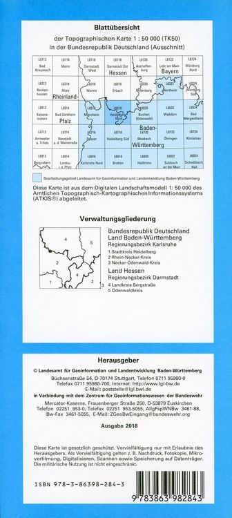 Produktbild: L6518 Heidelberg-Nord