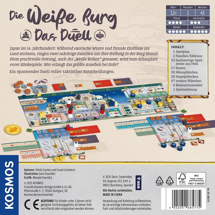Produktbild: Die wei&szlig;e Burg - Das Duell