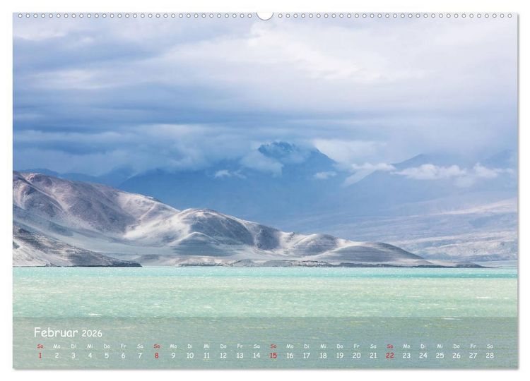Produktbild: Faszinierende Landschaften entlang der chinesischen Seidenstrasse (hochwertiger Premium Wandkalender 2026 DIN A2 quer), Kunstdruck in Hochglanz