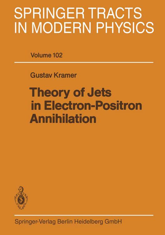 Produktbild: Theory of Jets in Electron-Positron Annihilation