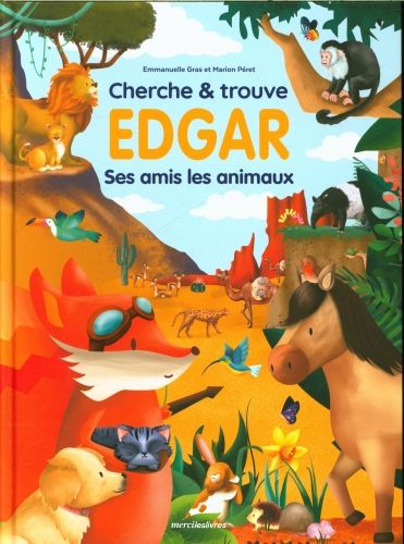 Produktbild: Cherche et trouve Edgar : ses amis les animaux