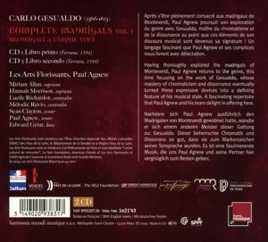 Produktbild: Gesualdo: Madrigali,Libri primo & secondo