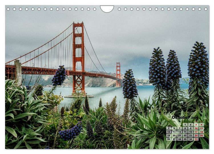 Produktbild: The Fascination of Bridges (Wall Calendar 2026 DIN A4 landscape), CALVENDO 12 Month Wall Calendar