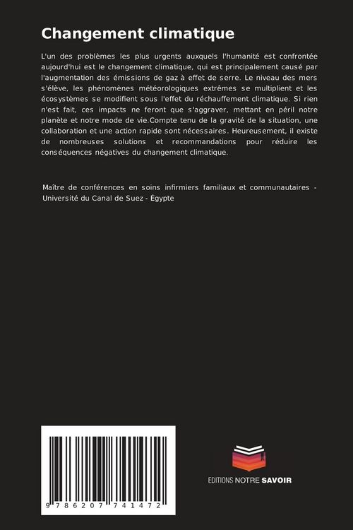 Produktbild: Changement climatique