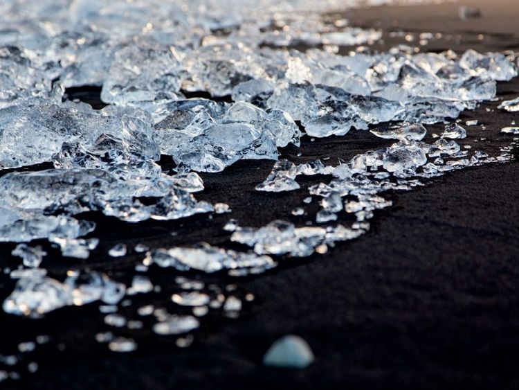Produktbild: CALVENDO Puzzle ISLANDS EIS RUND UM DEN J&Ouml;KULS&Agrave;RL&Ograve;N | 1000 Teile Lege-Gr&ouml;&szlig;e 64x48cm Foto-Puzzle f&uuml;r gl&uuml;ckliche Stunden