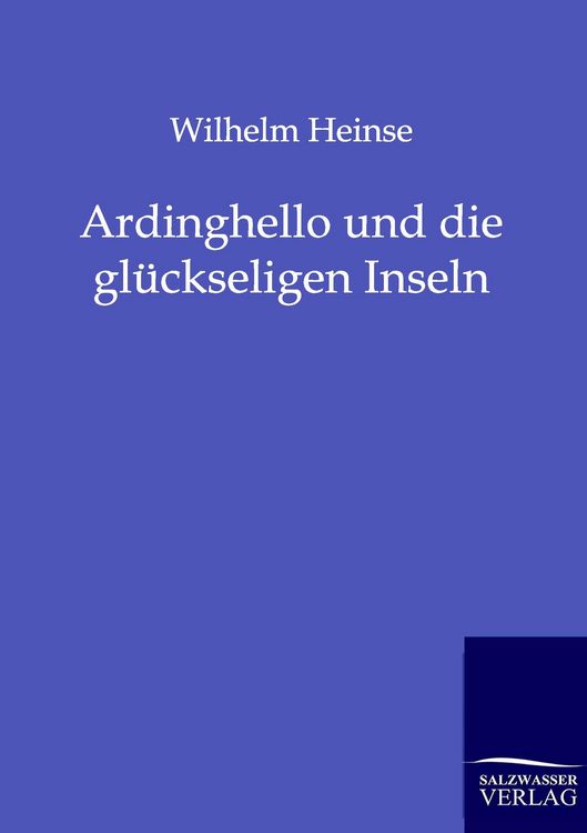 Produktbild: Ardinghello und die gl&uuml;ckseligen Inseln