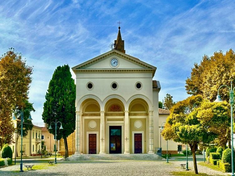 Produktbild: CALVENDO Puzzle Vada Kirche | 1000 Teile Lege-Gr&ouml;&szlig;e 64x48cm Foto-Puzzle f&uuml;r gl&uuml;ckliche Stunden