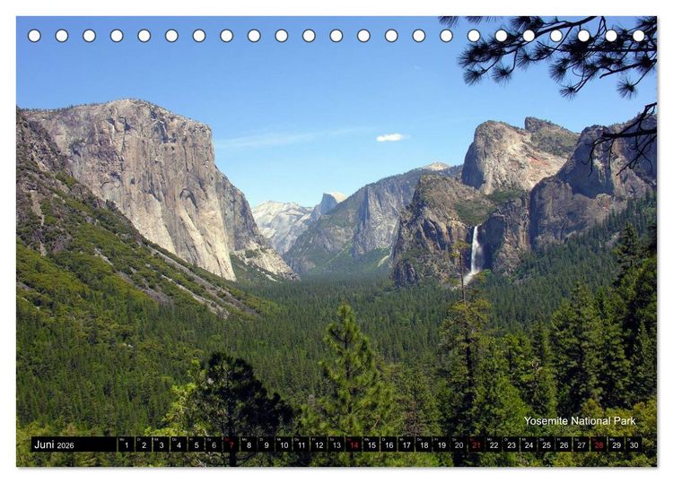 Produktbild: USA - Naturlandschaften des Wilden Westens (Tischkalender 2026 DIN A5 quer), CALVENDO Monatskalender