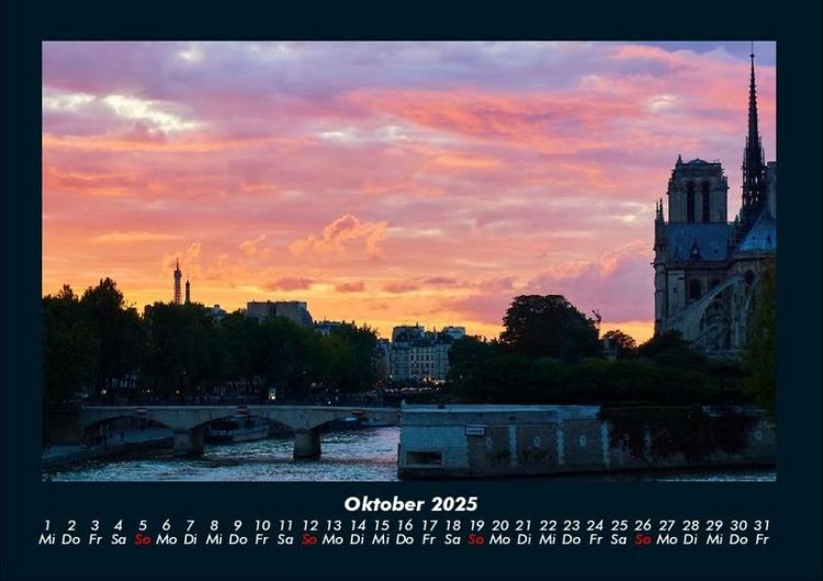 Produktbild: Sonnenunterg&auml;nge 2025 Fotokalender DIN A4