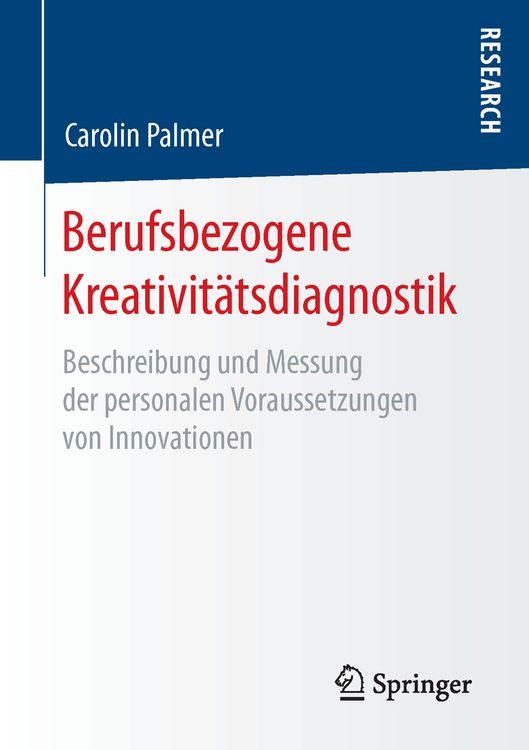 Produktbild: Berufsbezogene Kreativit&auml;tsdiagnostik