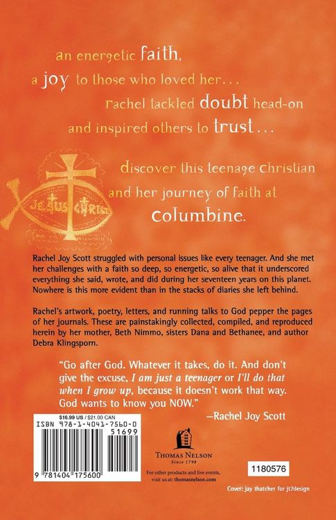 Produktbild: The Journals of Rachel Scott