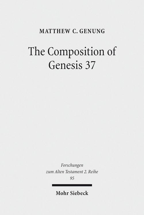 Produktbild: The Composition of Genesis 37