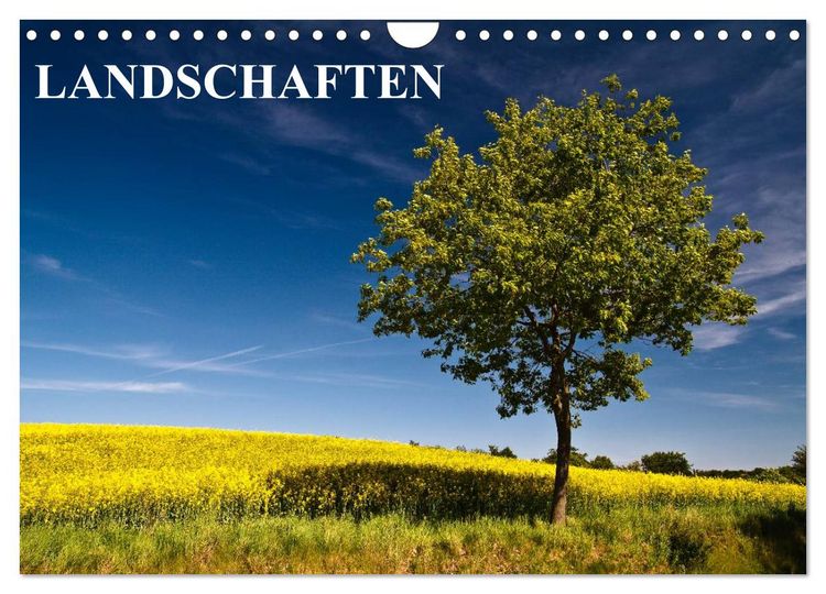 Produktbild: Landschaften (Wandkalender 2026 DIN A4 quer), CALVENDO Monatskalender