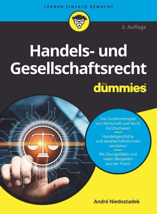 Produktbild: Handels- und Gesellschaftsrecht f&uuml;r Dummies