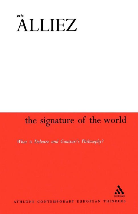 Produktbild: The Signature of the World