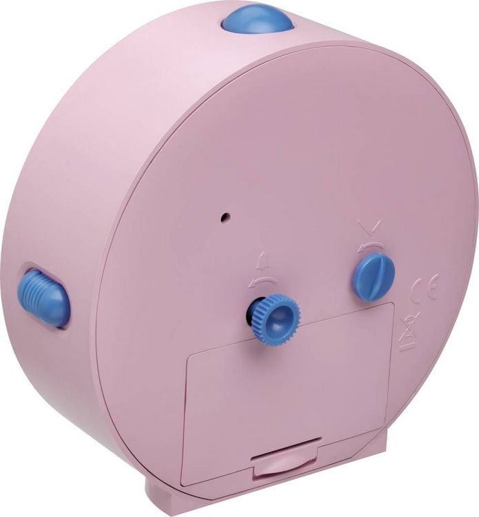 Produktbild: TFA Dostmann 60.1033.12 Quarz Wecker Rosa Leisegang-Uhrwerk