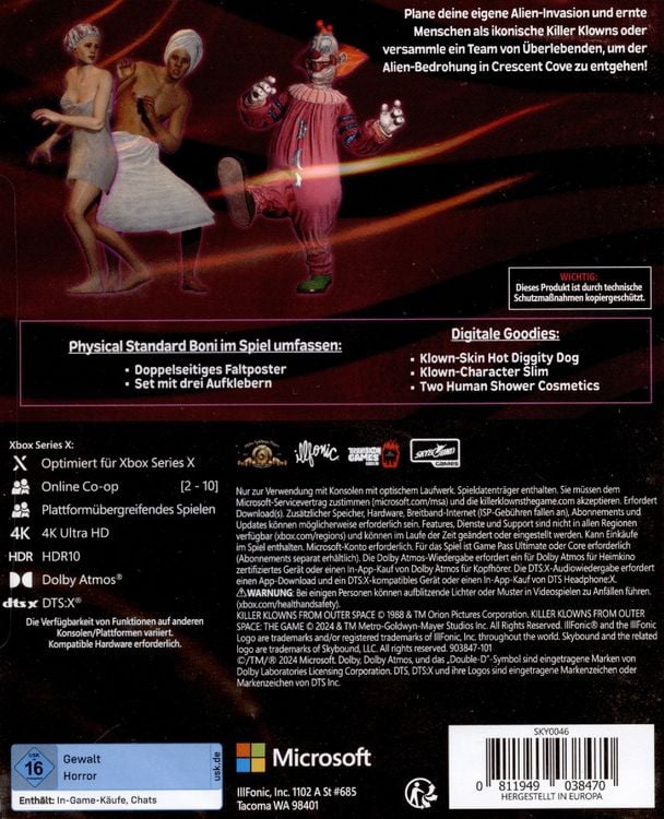 Produktbild: Killer Klowns from Outer Space - The Game