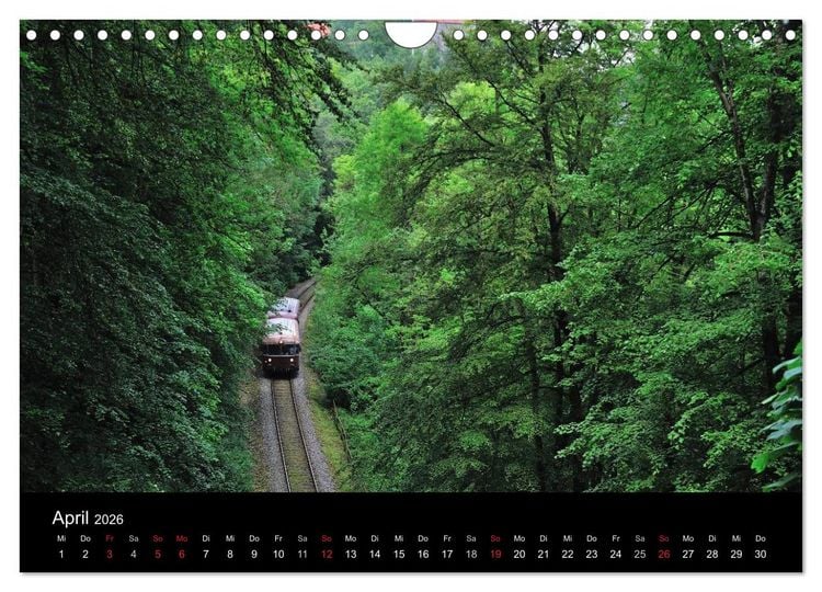 Produktbild: Der Nebenbahnretter (Wandkalender 2026 DIN A4 quer), CALVENDO Monatskalender