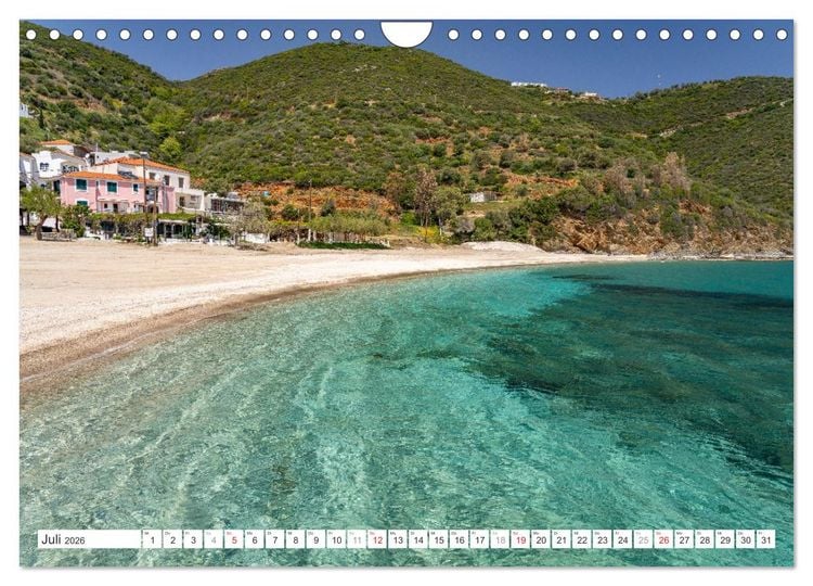 Produktbild: Griechenland - Eub&ouml;a - Evia (Wandkalender 2026 DIN A4 quer), CALVENDO Monatskalender