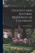 Produktbild: Geology and Natural Resources of Colorado