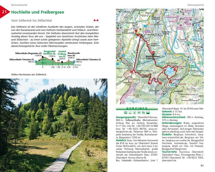 Produktbild: ROTHER Wanderbuch Leichte Wanderungen Oberstdorf Kleinwalsertal