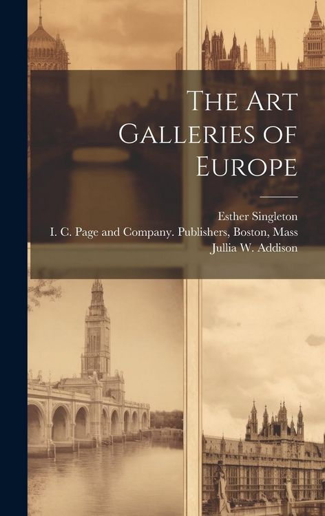 Produktbild: The Art Galleries of Europe