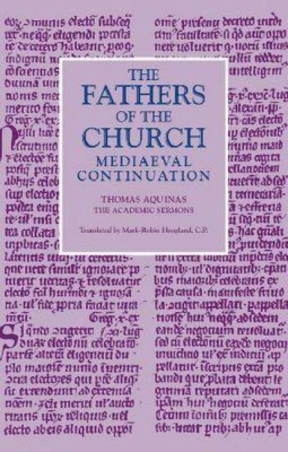 Produktbild: Thomas Aquinas: The Academic Sermons