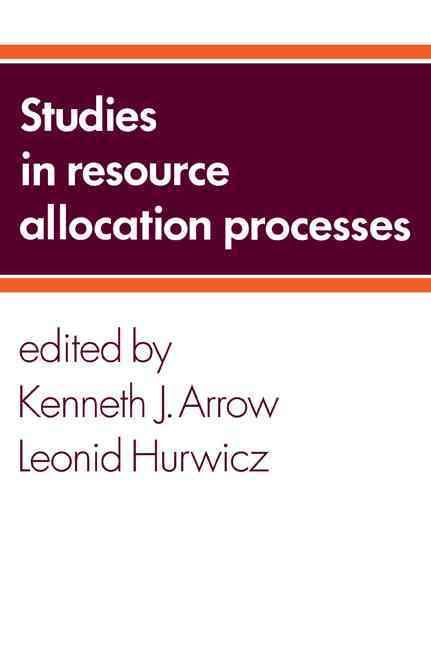 Produktbild: Studies in Resource Allocation Processes