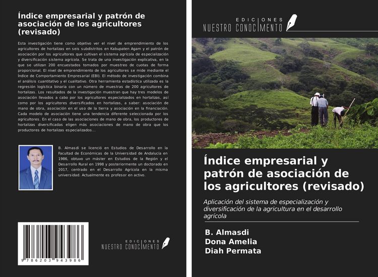 Produktbild: &Iacute;ndice empresarial y patr&oacute;n de asociaci&oacute;n de los agricultores (revisado)