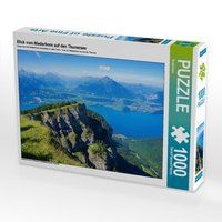 Produktbild: CALVENDO Puzzle Blick vom Niederhorn auf den Thunersee | 1000 Teile Lege-Gr&ouml;&szlig;e 64x48cm Foto-Puzzle f&uuml;r gl&uuml;ckliche Stunden