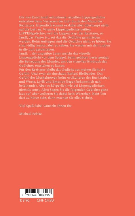 Produktbild: Visuelle Lyrik f&uuml;r Fortgeschrittene