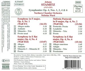 Produktbild: Ward, N: Symphonien Vol.2