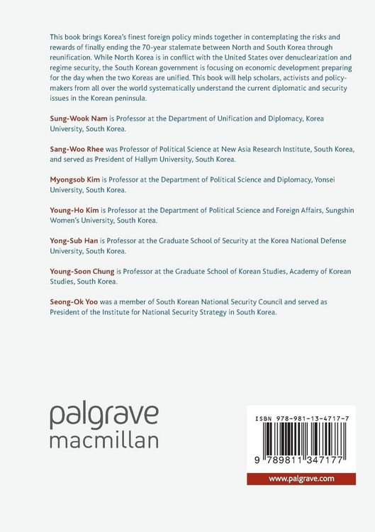 Produktbild: South Korea&rsquo;s 70-Year Endeavor for Foreign Policy, National Defense, and Unification