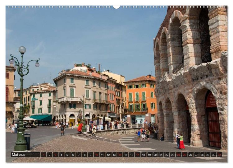 Produktbild: Italien - Venetien (Wandkalender 2026 DIN A2 quer), CALVENDO Monatskalender