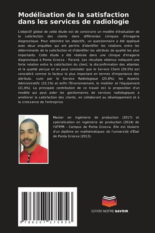 Produktbild: Mod&eacute;lisation de la satisfaction dans les services de radiologie