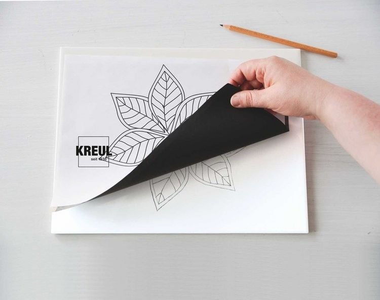 Produktbild: KREUL Graphit-Kopierpapier 10 Blatt 21 x 30 cm, 10 Blatt, DIN A4