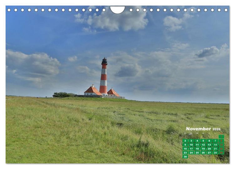Produktbild: St. Peter-Ording (Wandkalender 2026 DIN A4 quer), CALVENDO Monatskalender