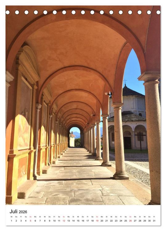 Produktbild: Traumhafter Lago Maggiore (Tischkalender 2026 DIN A5 hoch), CALVENDO Monatskalender