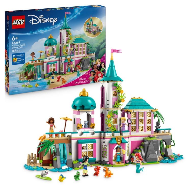 Bild vom Artikel LEGO ǀ Disney Prinzessinnenschloss mit Haustieren, Bau- & Spielset 43267 vom Autor 